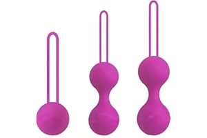 Kegel Exercise System, 3-Piece Female Pelvic Floor Muscle Trainer, Muscle Strengthening Device, Suitable for Women: Beginners