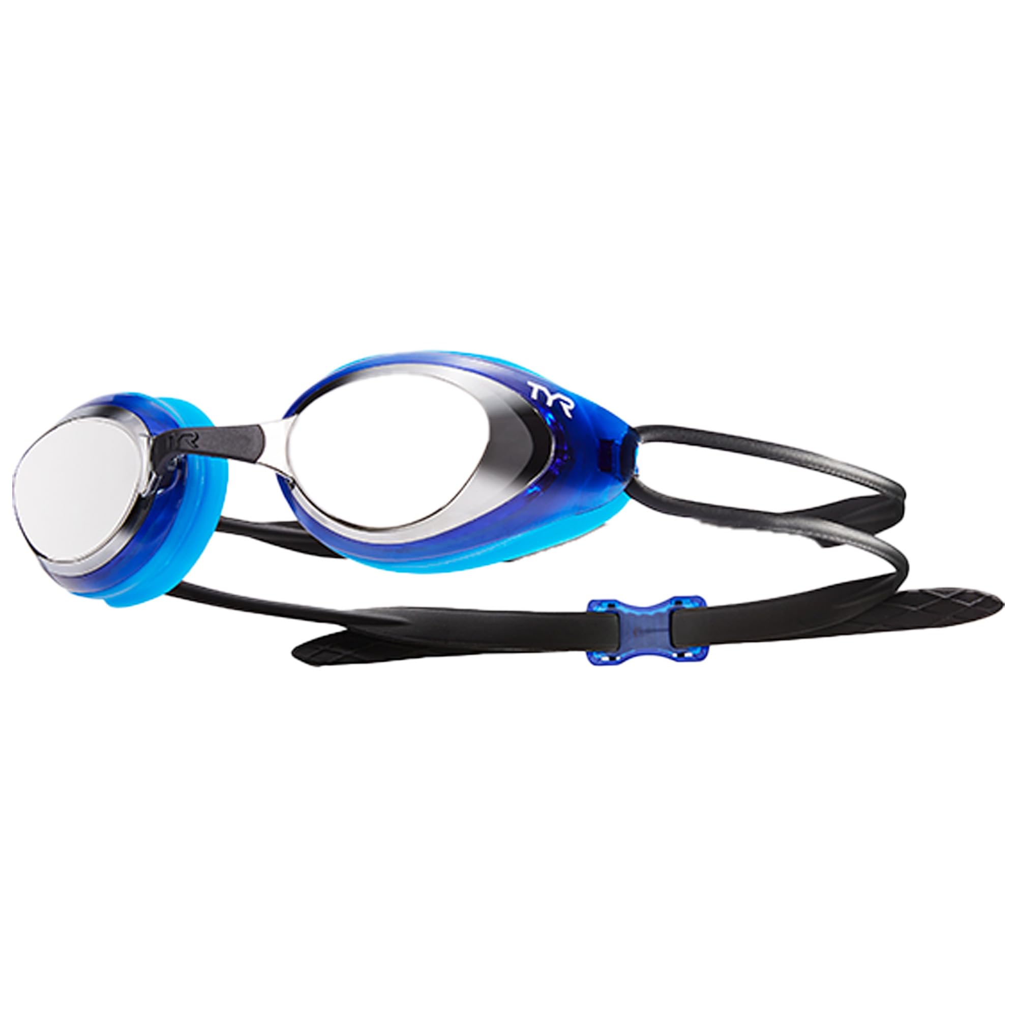 Photo 1 of TYR Blackhawk Racing Swim Goggles - Adult Swimming Goggles for Men and Women - Anti-Fog, UVA/UVB Protection, Watertight - Available Mirrored or Non-Mirrored
