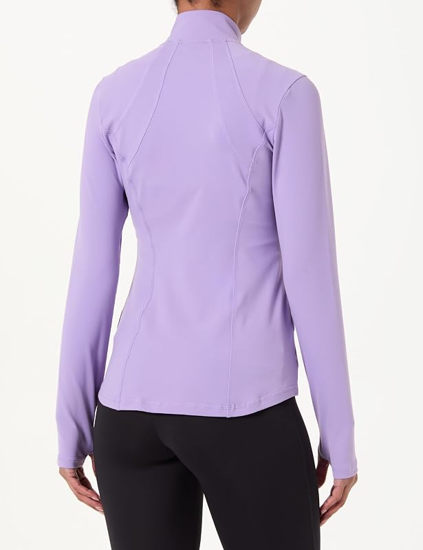 GOWALK - Chaqueta para mujer, color morado, talla L, Coral morado, L