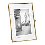 Isaac Jacobs 4x6, Antique Gold, Vintage Style Brass