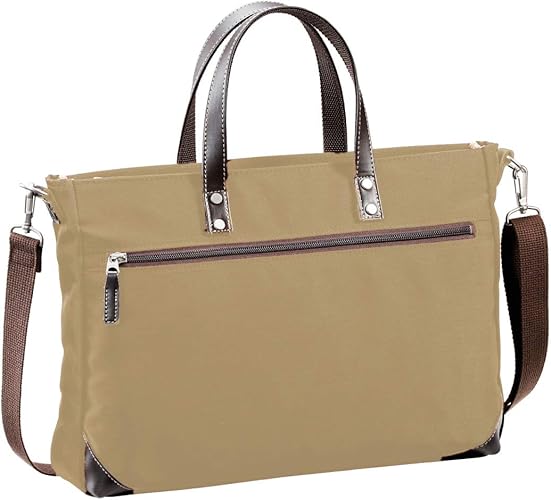 Amazon トートバッグ メンズ 軽量 2way ブロンプトン タウンカジュアルシリーズ 2way トートバッグ メンズファッション 父の日 ベージュ ノーブランド品 トートバッグ