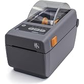 Zebra ZD410 203dpi Direct Thermal Desktop Monochrome Printer Print Width of 2 in Ethernet USB Connectivity, USB Host - ZD41022-D01000EZ