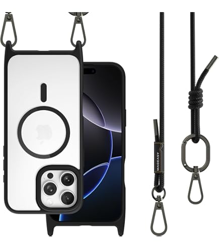 Amazon.com: Tech21 EvoCrystal with Crossbody Lanyard for iPhone 16