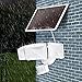 Solar LED Security Light, SOLLA Outdoor Motion Sensor Flood Light, 950LM 5000K, IP65 Waterproof, 3 Adjustable Heads Light with 2 Modes Automatic and Permanent on, for Entryways, Patio, Yard, Garage