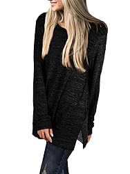 XIEERDUO Womens Tunic Tops for Leggings Long