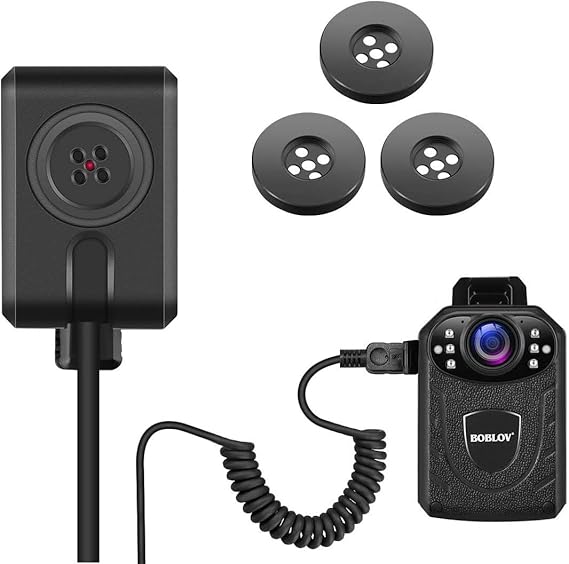 BOBLOV KJ21PRO Button Camera External Lens Camera 720P