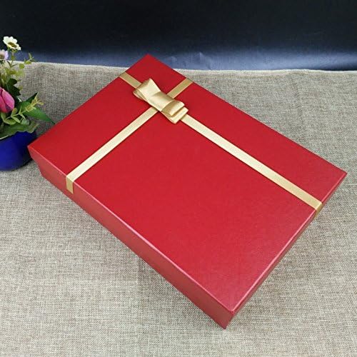 Commercial gift box rectangular album wedding gift box,gules