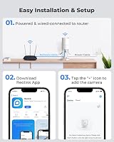 Reolink RLC-510WA 5MP WiFi Security Camera Outdoor 2.4/5GHz Human Vehicle view 7