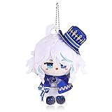 UTIEHD Genshin Impact Plush Keychains, Cute 4-Inch
