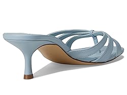 Steve Madden Women's Cary Heeled Sandal, Light Blue