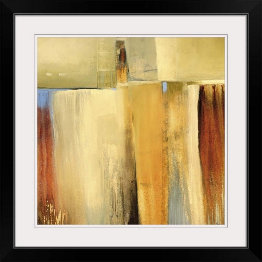 GREATBIGCANVAS Rustic Arrangement Black Framed Wall Art