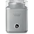 Cuisinart 2 Qt. Ice Cream Maker Machine for Frozen Yogurt, ICE-30BCP1 | 2 Qt. double-insulated freezer bowl with heavy-duty m