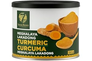 High Curcumin Meghalaya Lakadong Turmeric Powder - 150 gm - Pure ,Fresh and Organic