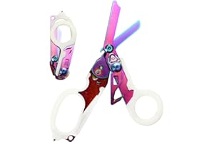 Trauma Shear Foldable,Emergency Response Shears with Strap Cutter and Glass Breaker,Medical Scissors for Outdoor Camping Tool