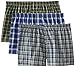 Fruit of the Loom Men's BigMan Woven Boxer, Assorted, 3XL (Pack of 3)