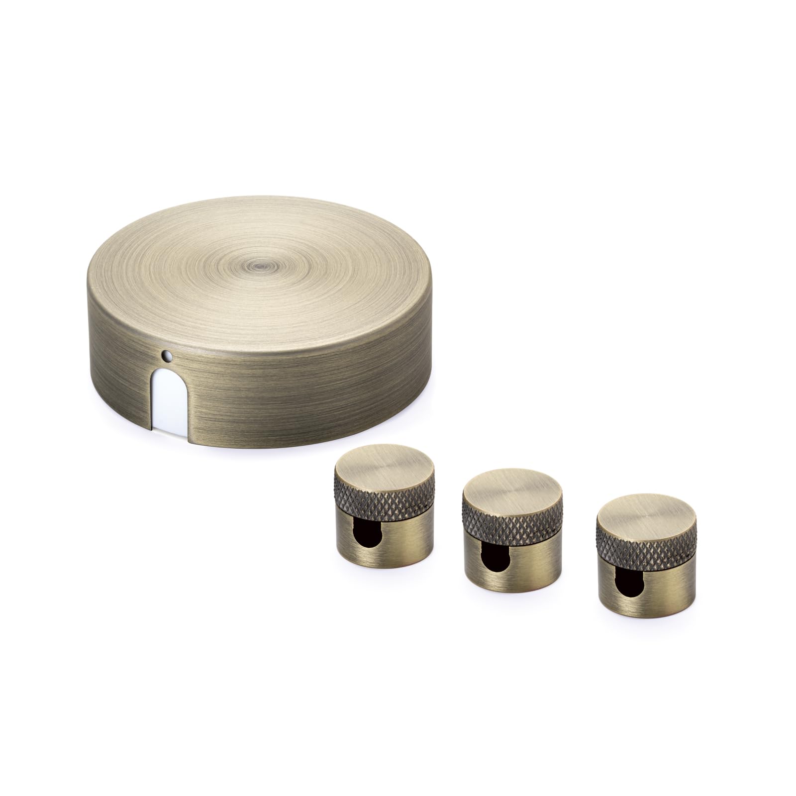 ORION LIGHTSTYLE Distributor set with junction box incl. 3 pin ceiling pin canopy ceiling box rosette junction box cover patina antique