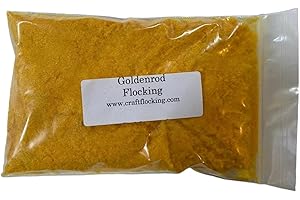 Generic Flocking Fibers 4 Ounce Package (Goldenrod)