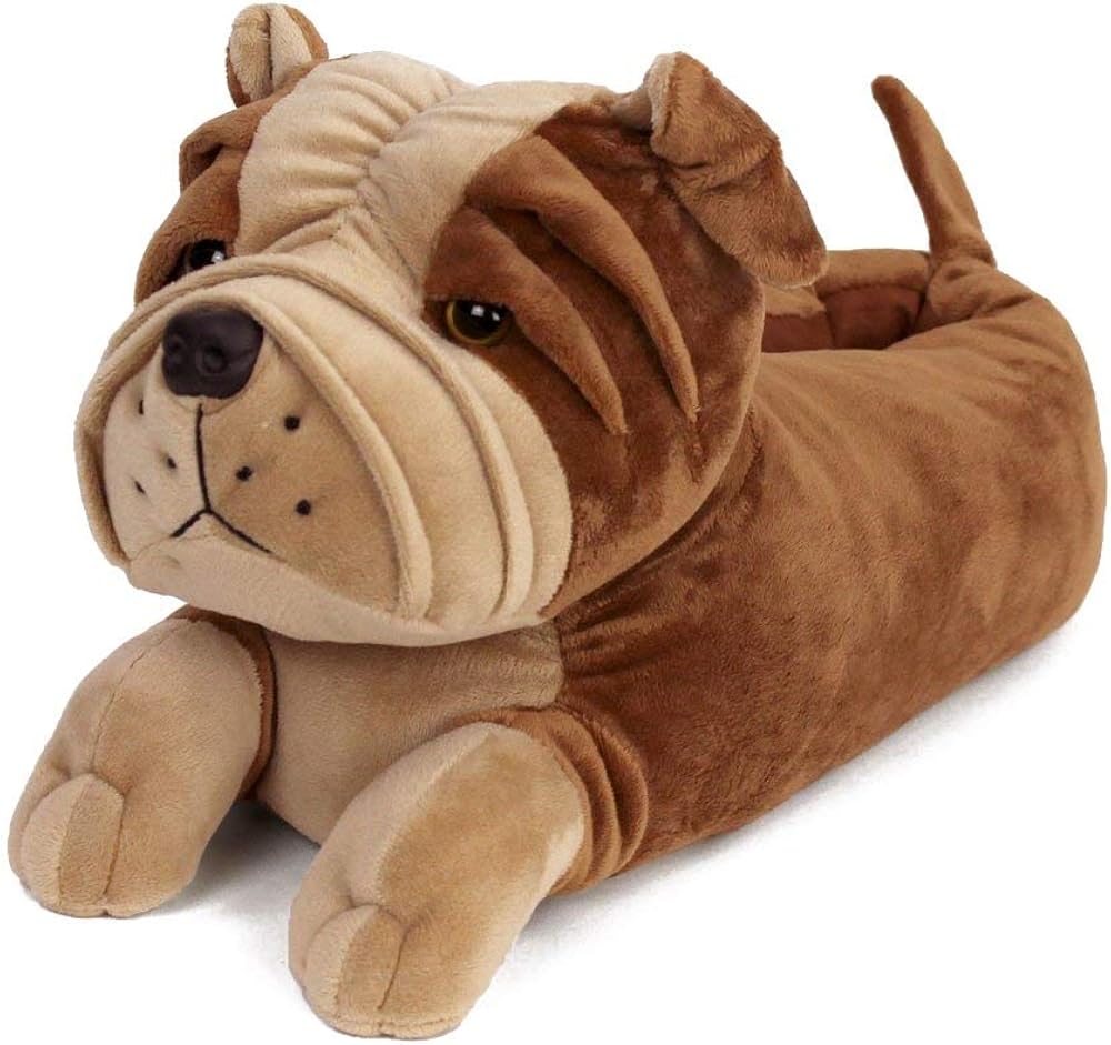 bulldog slippers