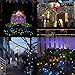SOLMORE Solar Powered LED String Light, Ambiance Lighting, 17M 100 LED Starry Solar Fairy String Lights for Outdoor, Gardens, Homes, Christmas Party Holiday Landscape Decor Green
