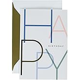 Hallmark Signature Birthday Card (Big Birthday Wishes)