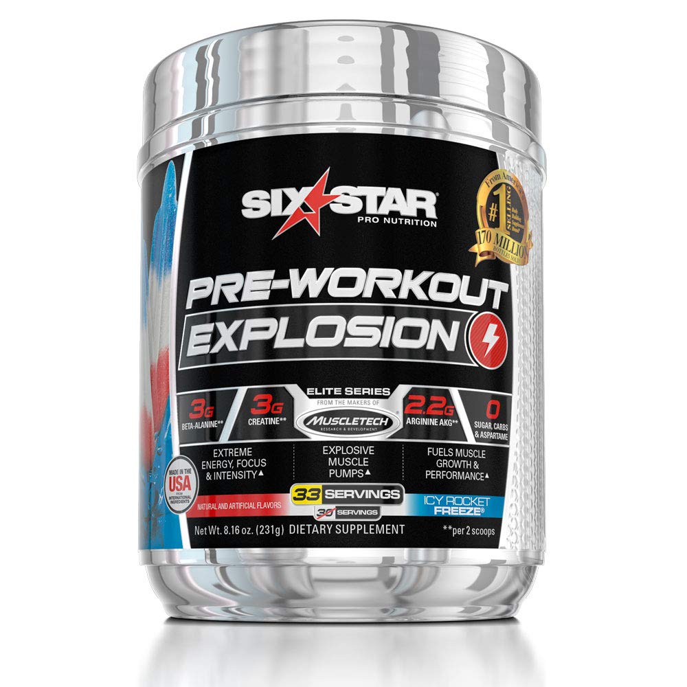 Six Star Explosion Ripped Pre Workout