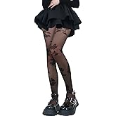 Benefeet Sox Womens Sheer Tights Sexy High Waist Pantyhose Patterned Transparent Nylon Silk Thin Stockings