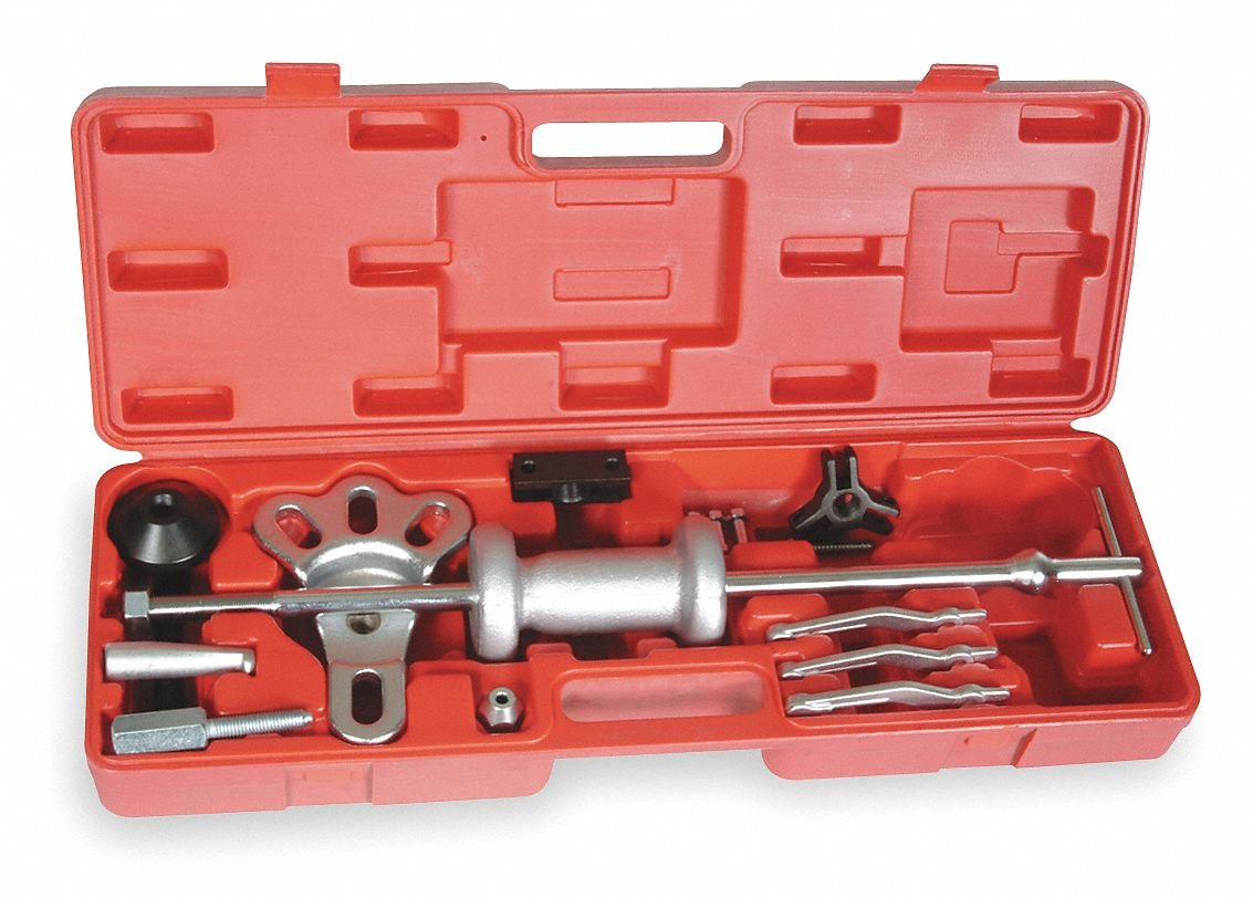 Westward 1MZP6 Slide Hammer Puller Set, 8 Way Industrial