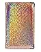 Birsppy of Course Holographic Glitter Server Book for Waitress and Waiter Zipper Pocket 8x5 Organizer Wallet | 10 Money Pockets | Original 2 Tone Interior | Cute Fits Aprons (Summer Sunset)