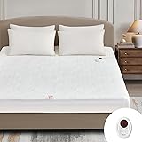 Bwarm Heated Mattress Pad ETL Certified Flower Bed