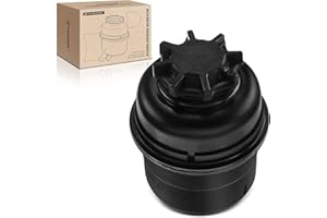 A-Premium Power Steering Reservoir/Tank with Cap Compatible with BMW -1982-2010- 318i 318is 318ti 320i 323Ci 323i 323is 323ti