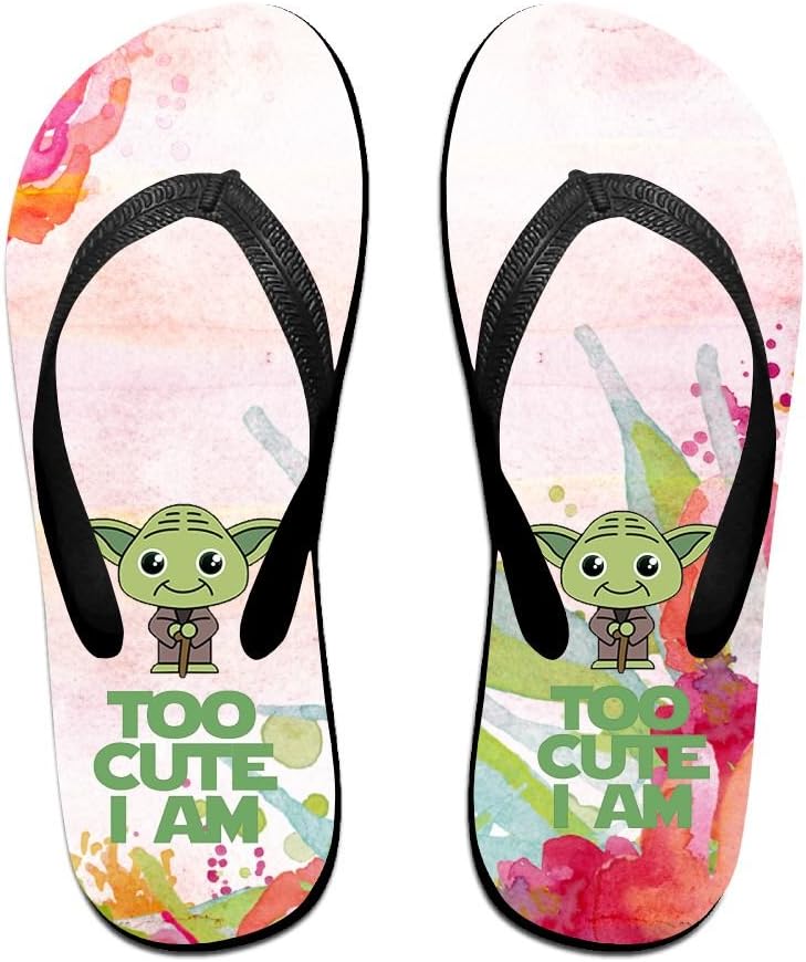 baby yoda flip flops