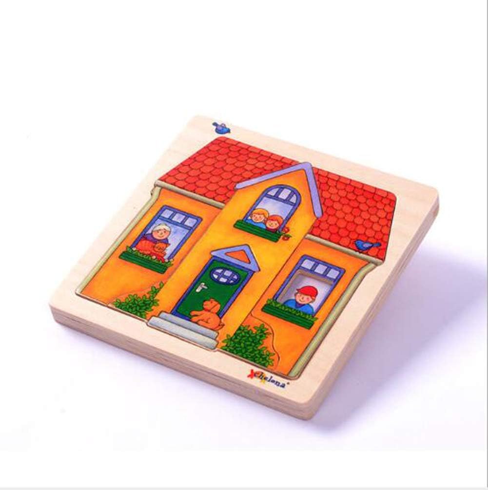 GJXY MiDeer multi-layer wooden puzzle - three-dimensional puzzle
