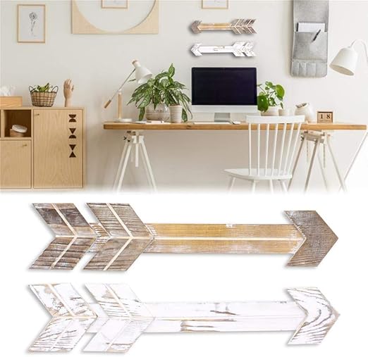 Flechas De Madera Retro Para Decoracion Paredes Flechas De Madera