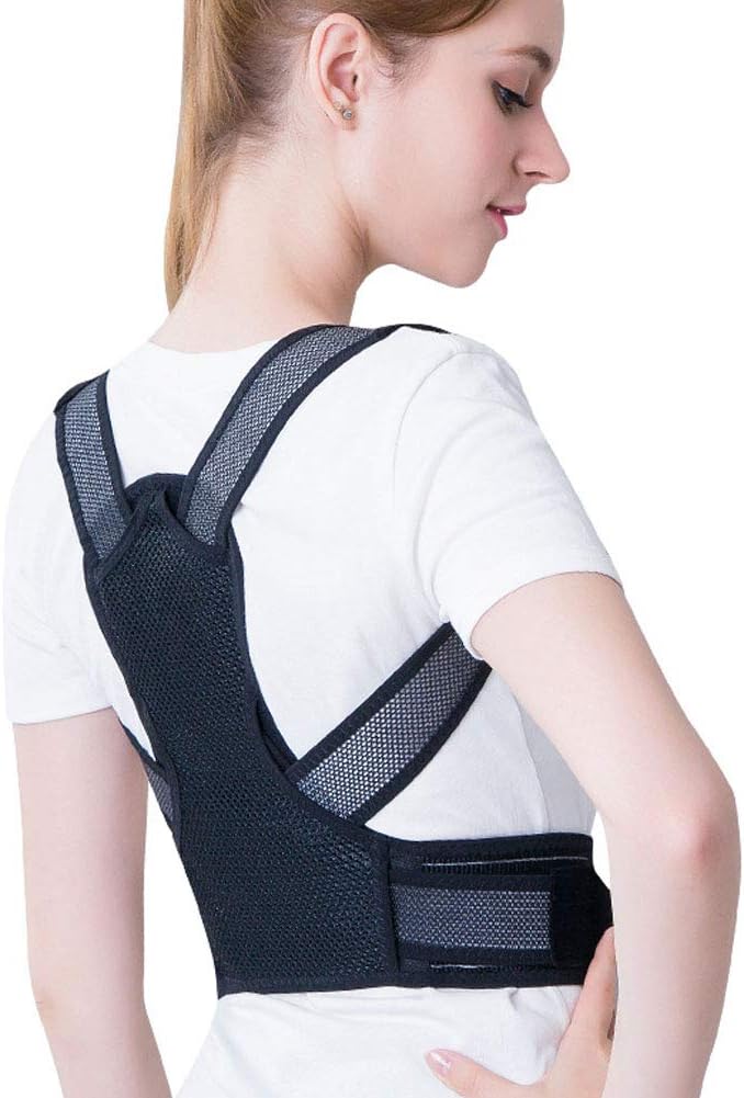 SELCNG Back Braces, Orthodontic, Sitting, Back, Anti-Humpback Posture