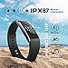 Fitness Activity Tracker Smart Watch Heart Rate Band Sports Bracelet Wristband Calorie Step Distance Counter Sleep Health Call Reminder IPX67 Water Resistant