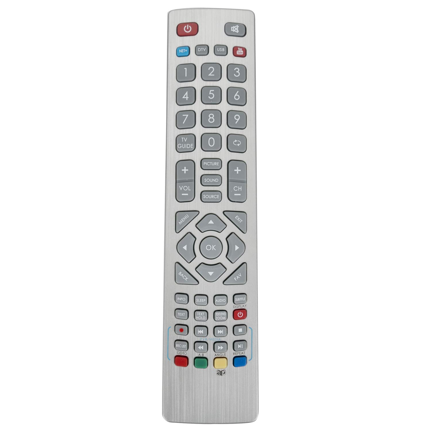 VINABTY SHW/RMC/0112 SHWRMC0112 Remote Control Replacement fit for LC-32CHE6241K Lc-32cfe6241k Lc-43cfe6241k Lc-40cfe6241k Lc-49cfe6241k Lc-55cfe6241k Lc-32cfe6351k