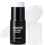 MEICOLY Clown White Face Body Paint Stick
