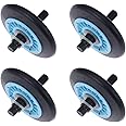 DRELD DC97-16782A Dryer Drum Roller & Axle Kit, Compatible with Samsung Whirlpool Maytag Kenmore - Dryer Repair Kit Replaces 