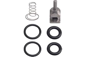 APOBELOR Fuel Check Valve Rebuild Kit Compatible with Harley-Davidson EFI Systems 2000–2022, Fits MC-300 Fuel Tool, Includes FKM O-Rings, Stainless Spring for Softail, Road King, Glide