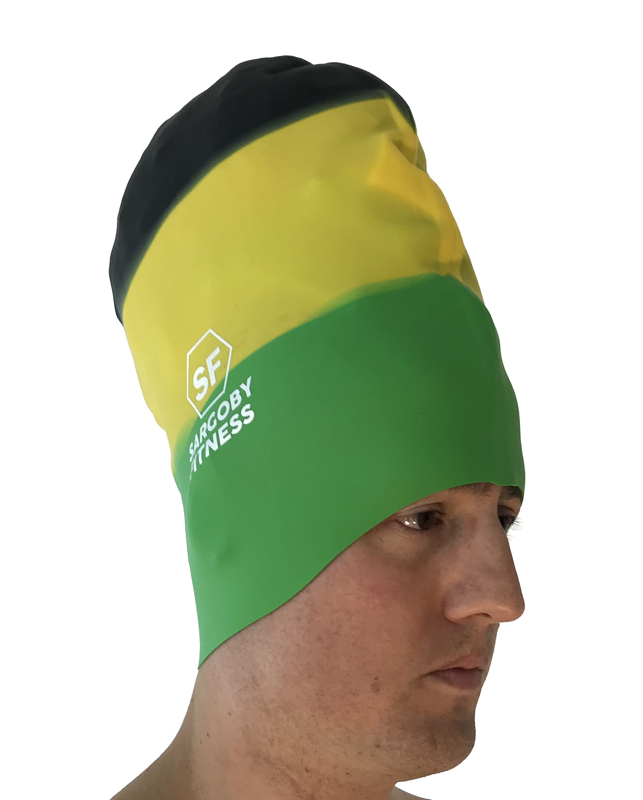 Sargoby Fitness Dreadlocks swimming cap Designed for voluminous and bulky hairstyles like Braids Dreads Locs