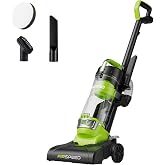 Eureka Vacuum Cleaners for Home,Airspeed Ultra-Lightweight, NEU10AE4 | Senior-Friendly 7.7 lb Pet Hair Upright Vacuum, Carpet &amp; Hard Floor, Brush, Crevice Tool, Washable Filter, Green