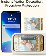 eufy Security Baby Monitor C10 2K HD Camera Hybrid Local/Remote View view 5