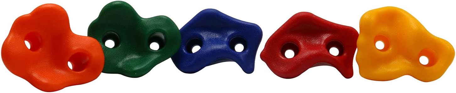Amarine Made Climbing Holds-Rock Climbing Holds for Kids with Installation Hardware-Climbing Grips for DIY Rock Stone Wall (30-Pack) : Sports & Outdoors