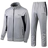 PUMPITU Men's Casual Athletic Tracksuit Long Sleeve