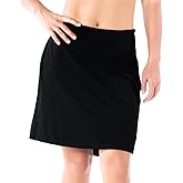 Yogipace Women's UV Protection 17" Long Active Skort, Tennis Running Golf Skirt with Built-in Shorts