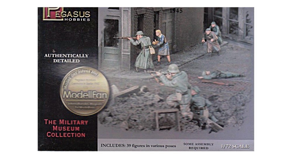 Pegasus 1/72 WW II: German Soldiers, 1945 in Berlin