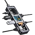 DOCKCASE Explorer Edition Visual Smart USB C Hub (6-in-1) with HDMI Port 4K@60Hz,Gigabit Ethernet,USB-C and 2 USB-A 5Gbps Data Ports, 100w PD Power Delivery, for MacBook Air/Pro, XPS, and More