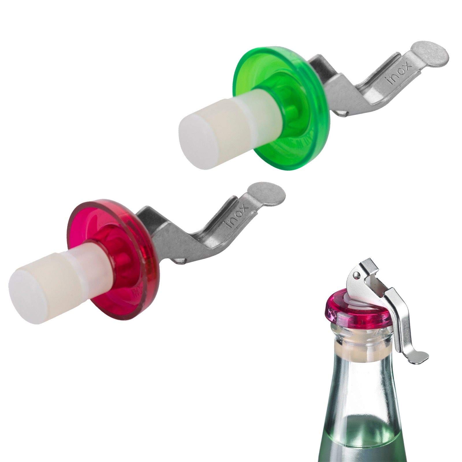 Westmark "Basic Bottle Sealers, Multicolor, 2-Piece