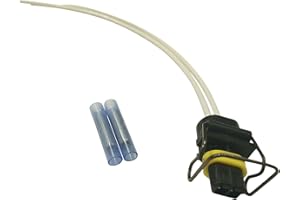 Muzzys 2 Wire Pigtail Connector FITS Ford 6.0L/6.7L/7.3L Power Stroke Navistar GM 6.6L Duramax Engines, Variable Geometry Tur