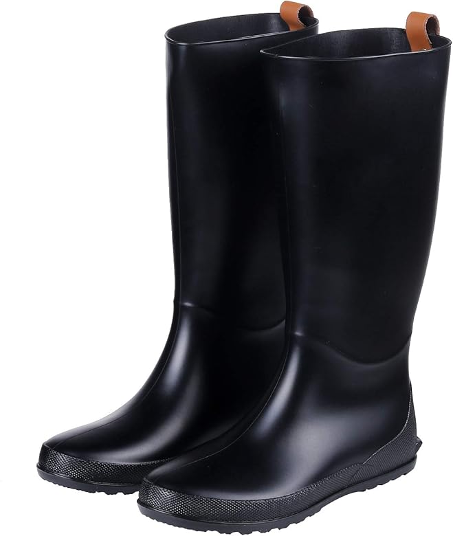 ladies tall rain boots